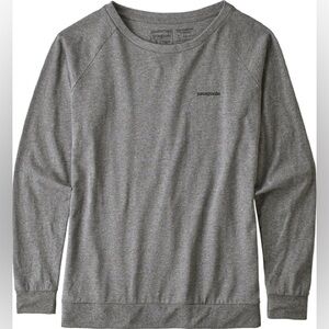 Patagonia Long-Sleeved Pastel P-6 Logo Responsibili-Tee